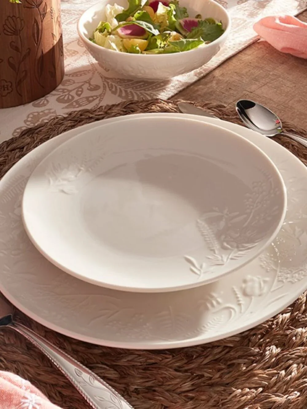 Wildflower Dinner Plates (4) 10108
